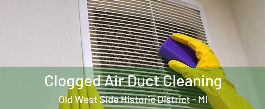Clogged Air Duct Cleaning Old West Side Historic District - MI