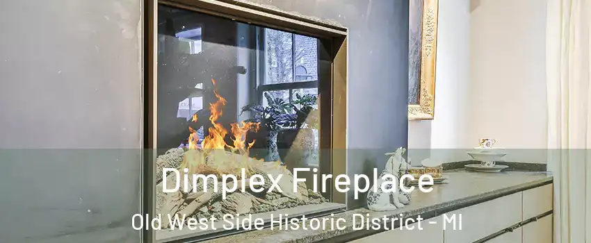 Dimplex Fireplace Old West Side Historic District - MI