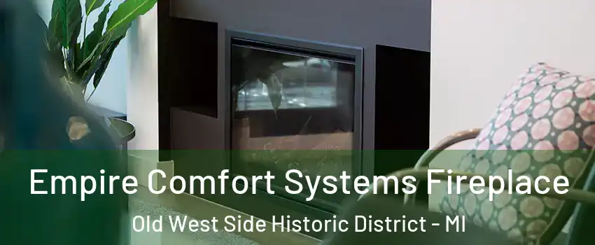 Empire Comfort Systems Fireplace Old West Side Historic District - MI