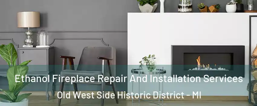 Ethanol Fireplace Repair And Installation Services Old West Side Historic District - MI