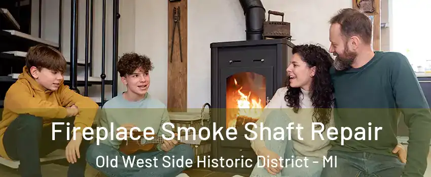 Fireplace Smoke Shaft Repair Old West Side Historic District - MI