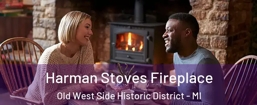 Harman Stoves Fireplace Old West Side Historic District - MI