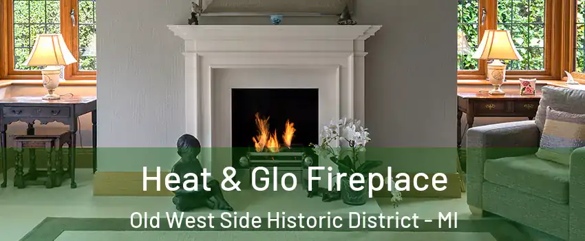 Heat & Glo Fireplace Old West Side Historic District - MI
