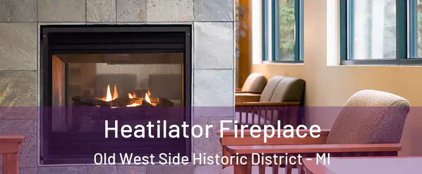Heatilator Fireplace Old West Side Historic District - MI