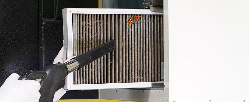 Clogged Air Duct Cleaning Process in Old West Side Historic District, MI