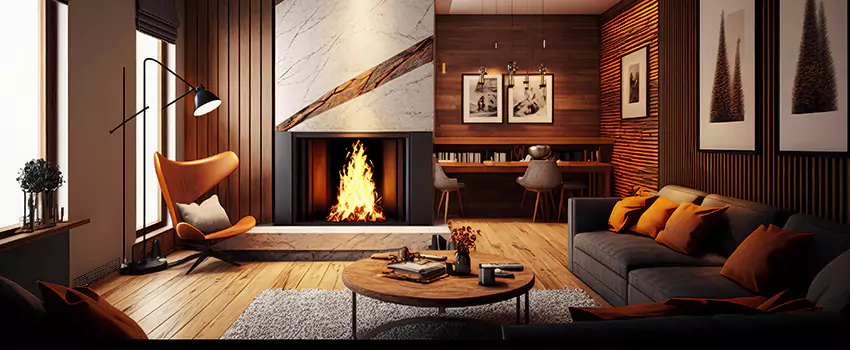 Fireplace Design Ideas in Old West Side Historic District, MI