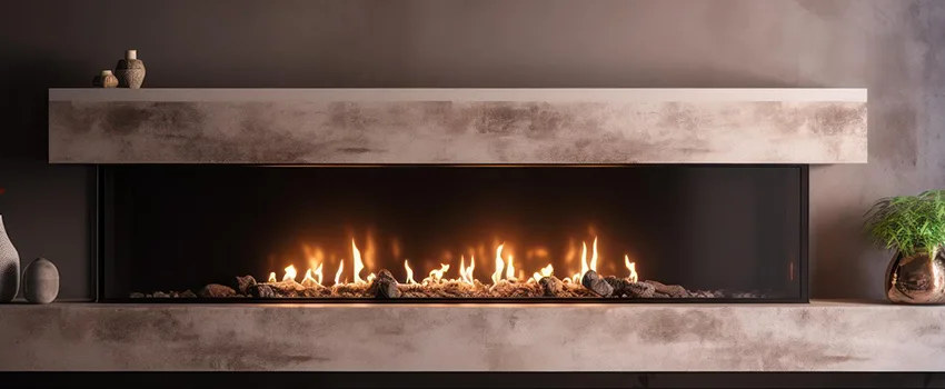 Gas Refractory Fireplace Logs in Old West Side Historic District, MI