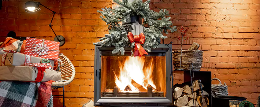 Travis Industries Linear Gas Fireplace Installation in Old West Side Historic District, Michigan