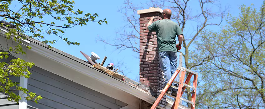Vinyl and PVC Chimney Flashing Installation in Old West Side Historic District, MI