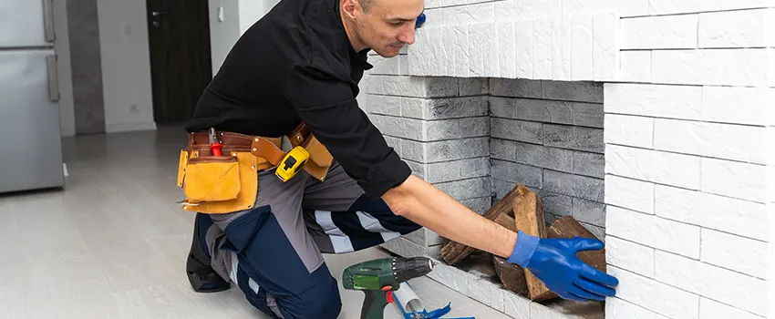 Fireplace Damaged Damper Frame Repair Services in Old West Side Historic District, Michigan