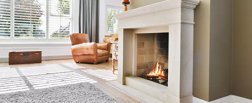 Vintage Fireplace Refacing in Old West Side Historic District, Michigan