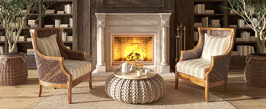 Mendota Hearth Fireplace Heat Management Inspection in Old West Side Historic District, MI