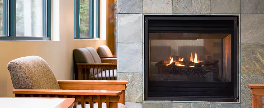 Osburn Fireplace Tempered Glass Hearth Pad Replacement in Old West Side Historic District, Michigan