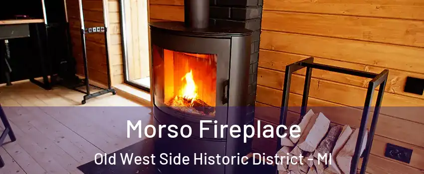 Morso Fireplace Old West Side Historic District - MI